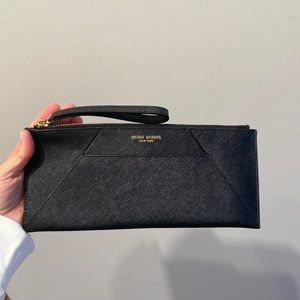 Black Henri Bendel purse - clutch or wristlet